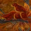 Gaston SUISSE (1896-1988) - Écureuils roux branchés.